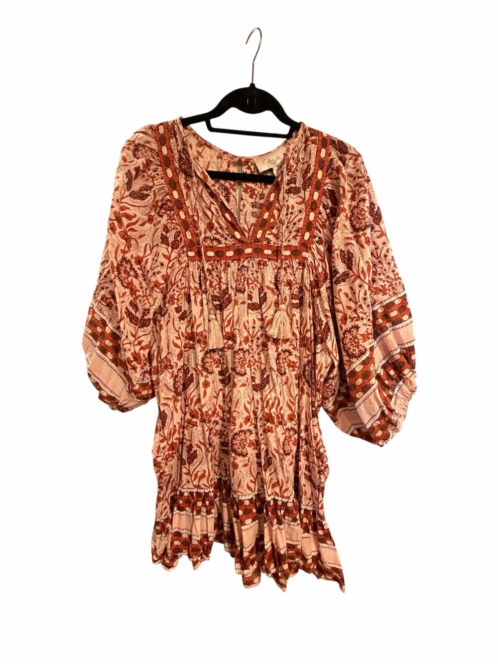 Cleobella long sleeve mini tunic